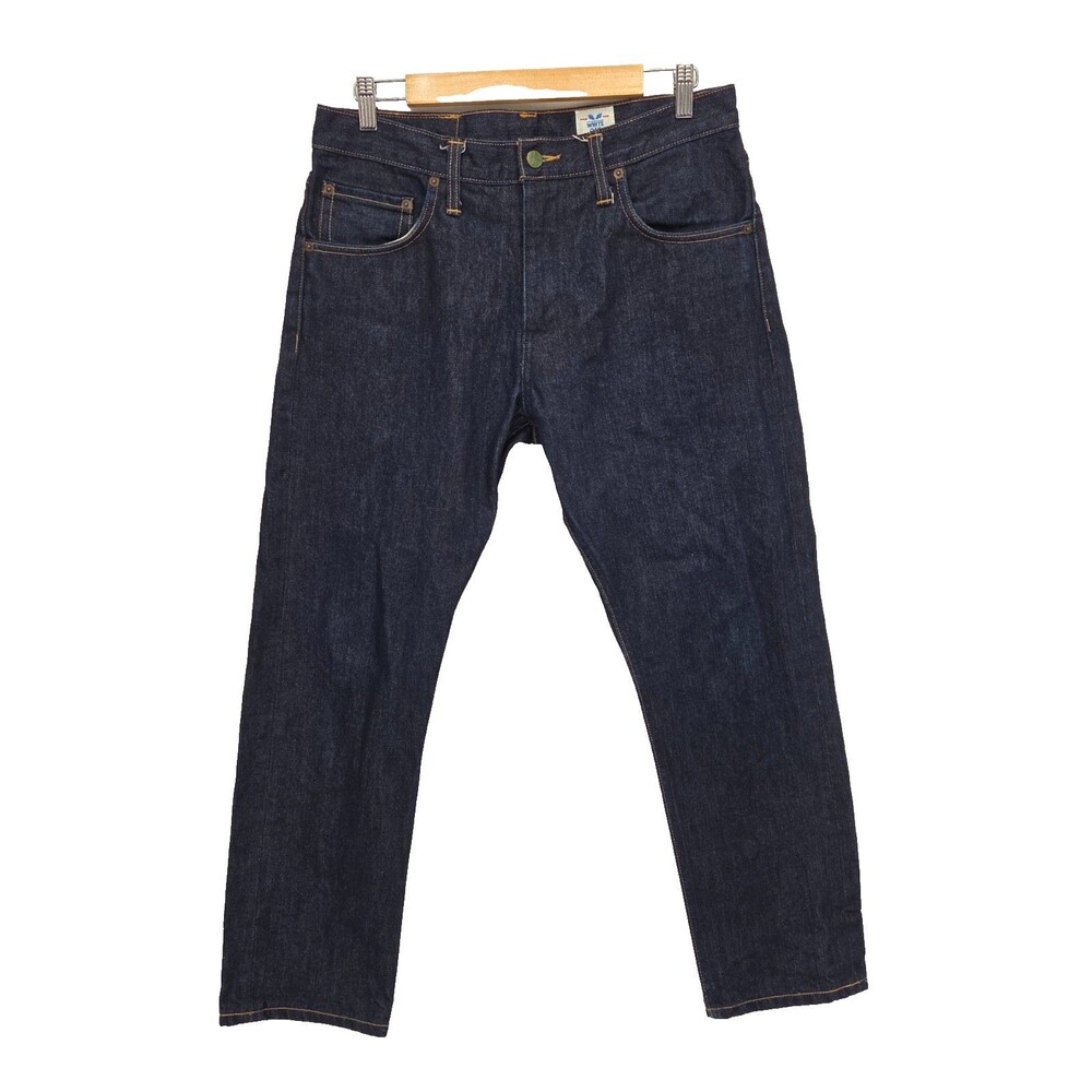 Left Field NYC Greaser Jeans Mens 32 Cone Mills White Oak Denim Made USA Indigo